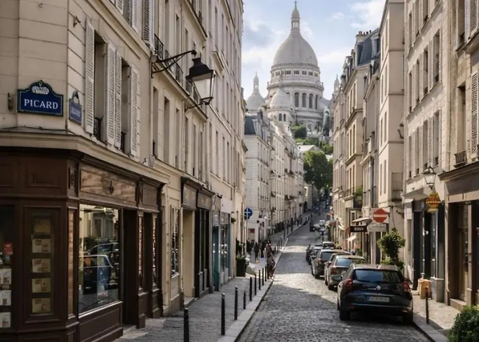 דירה P2- Perfect Escape For 4 Near Montmartre